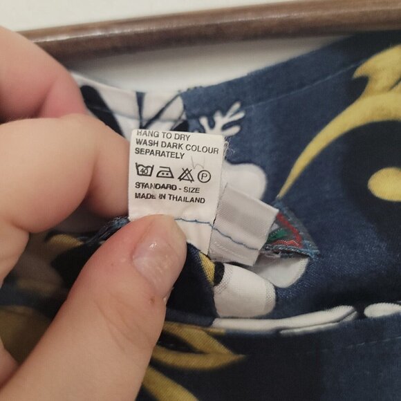 High Society Womens Sleeveless Midi Dress Size L Floral Hawaiian Tropical Beach - Picture 7 of 11